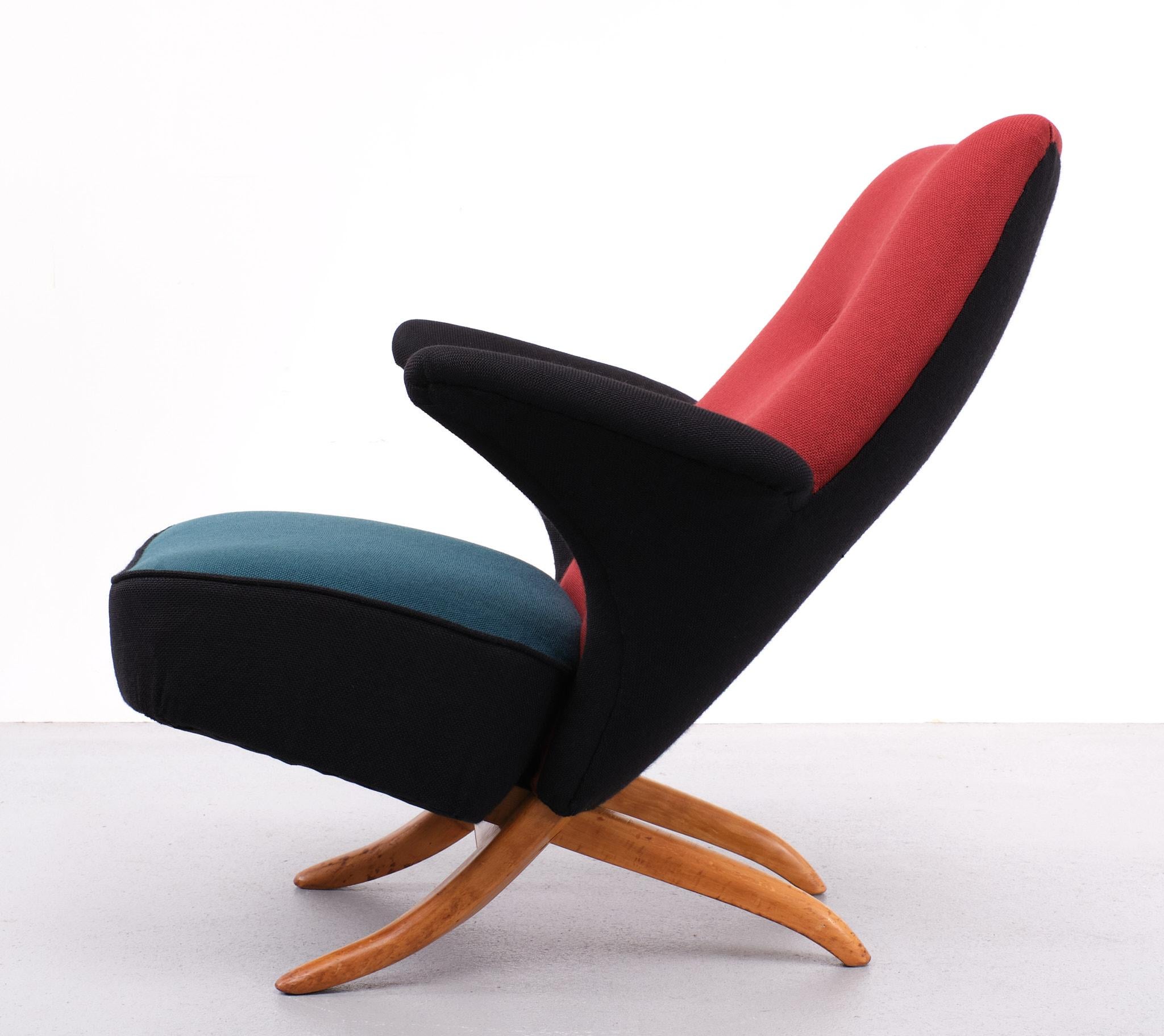 Congo & Penguin Lounge chairs Design Theo Ruth for  Artifort, 1950s 2