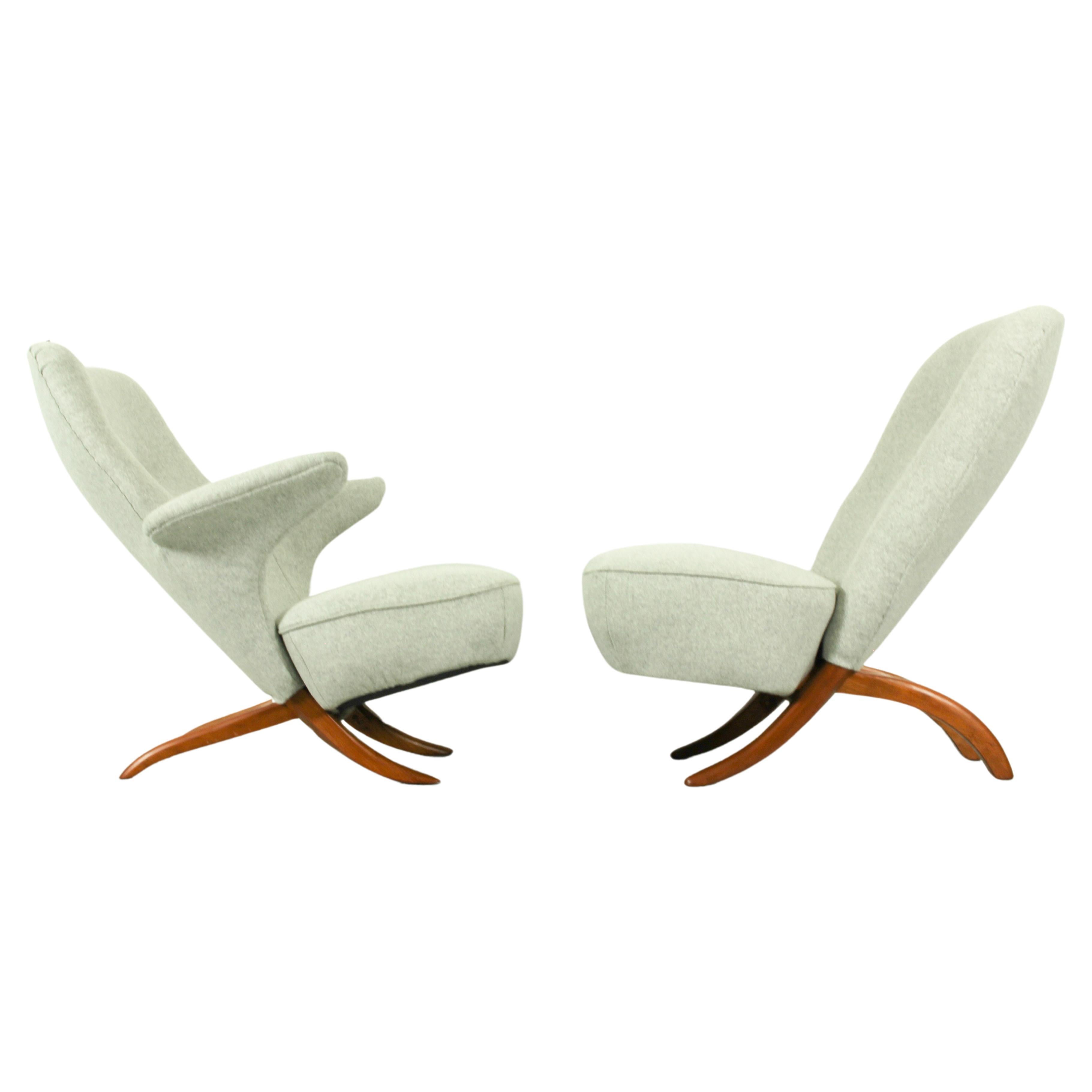 Congo & Pinguin Lounge Chair by Theo Ruth for Artifort, the Netherlands, 1957  For Sale