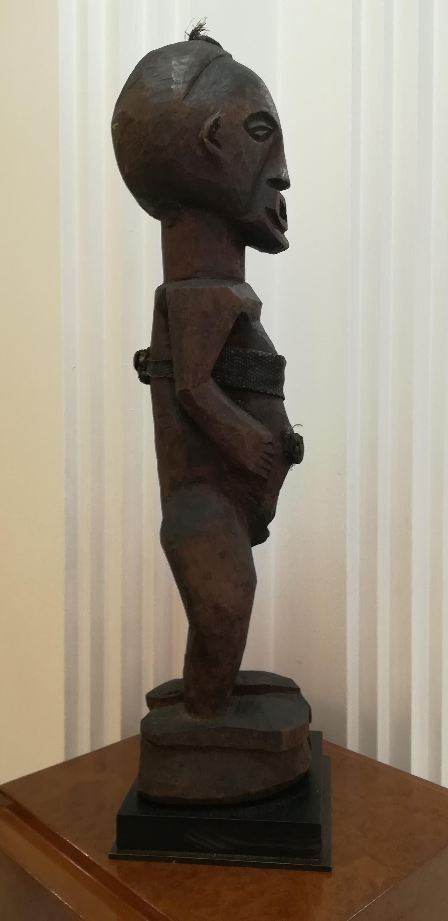 Congolese Congo Songye Sculpture with Provenance