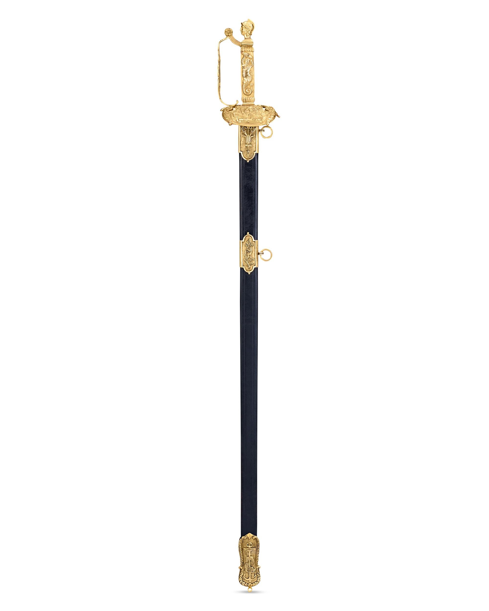Gilt Congressional Sword of Captain Hazard