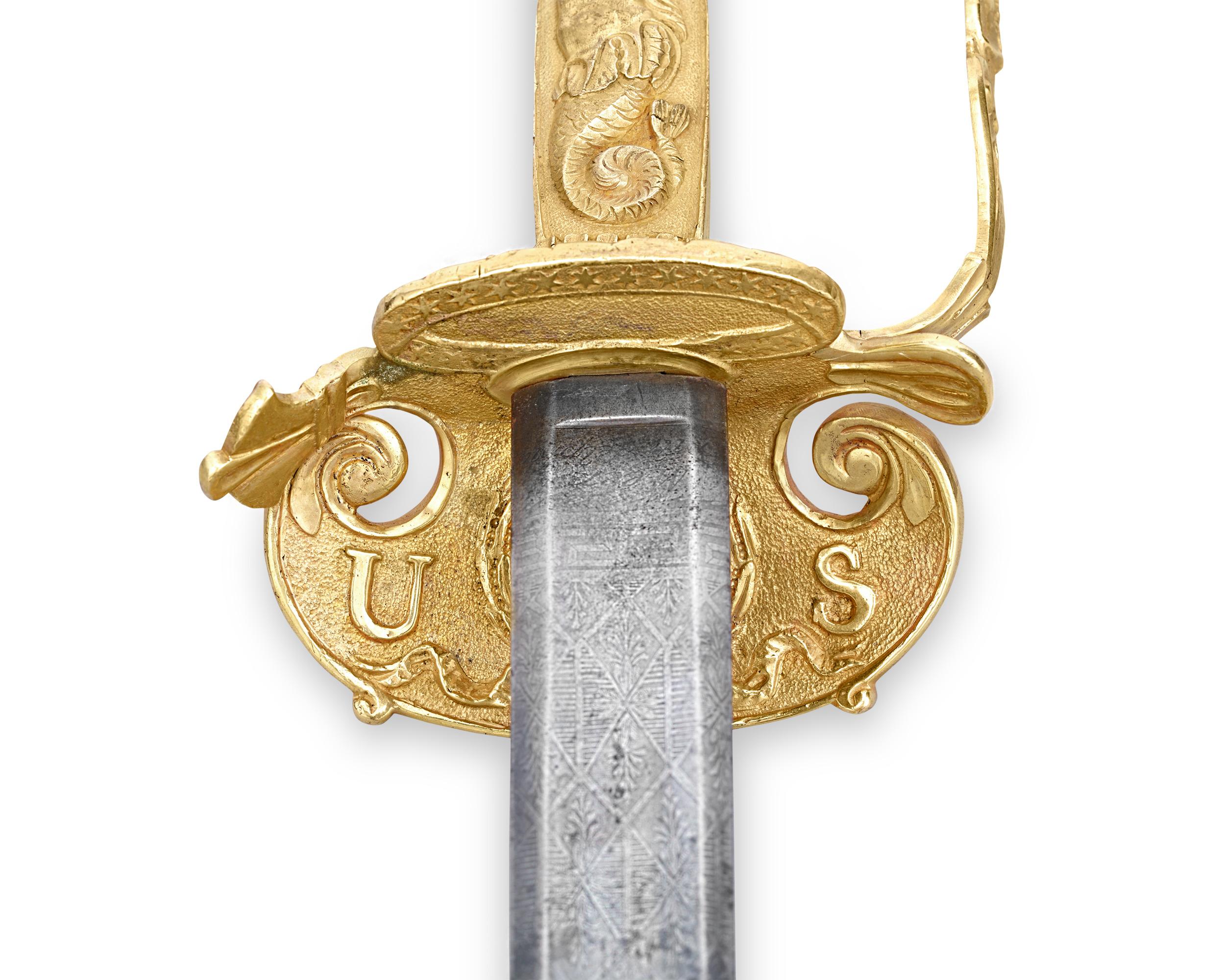 19th Century Congressional Sword of Captain Hazard