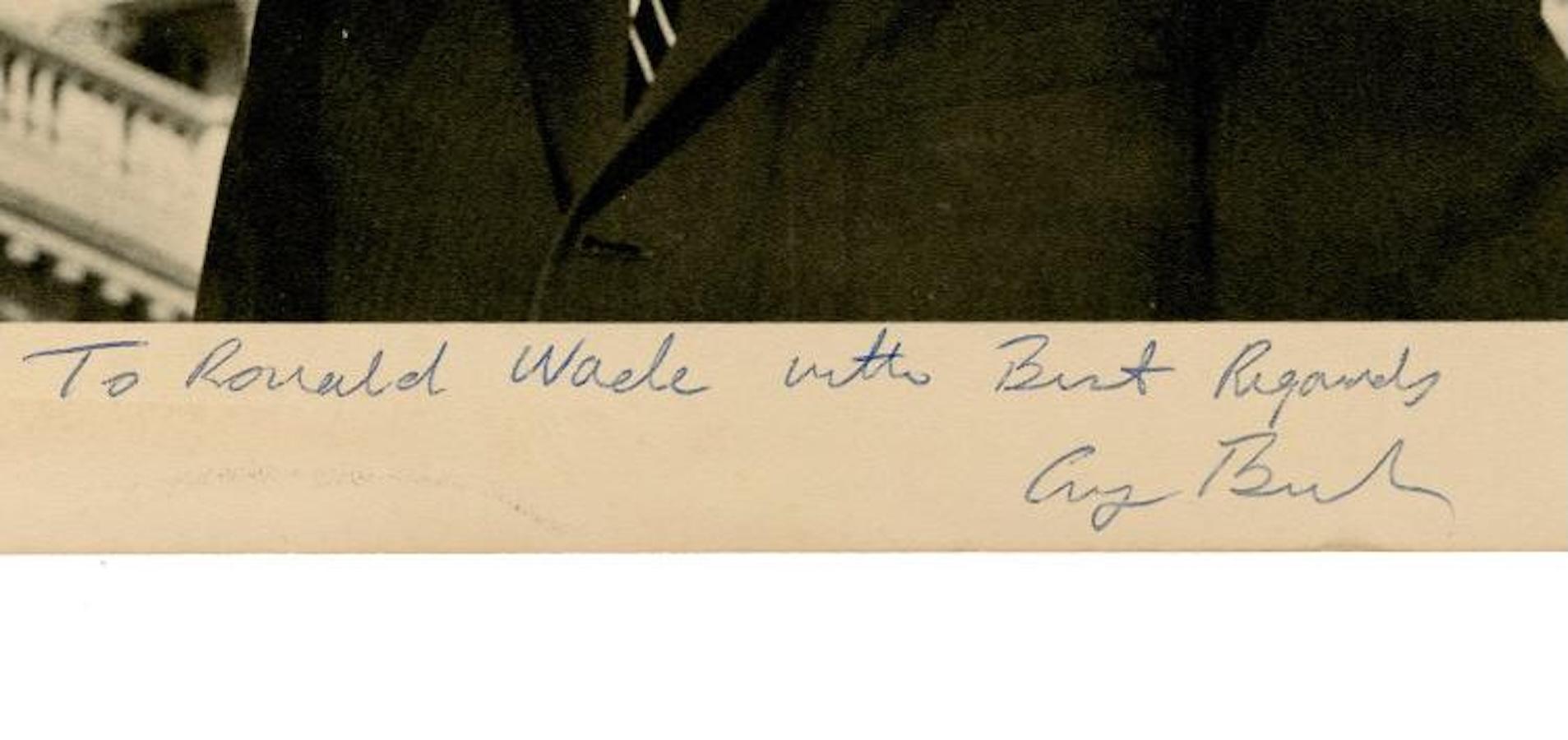 Mid-20th Century Congressman George Bush Signed Photograph For Sale