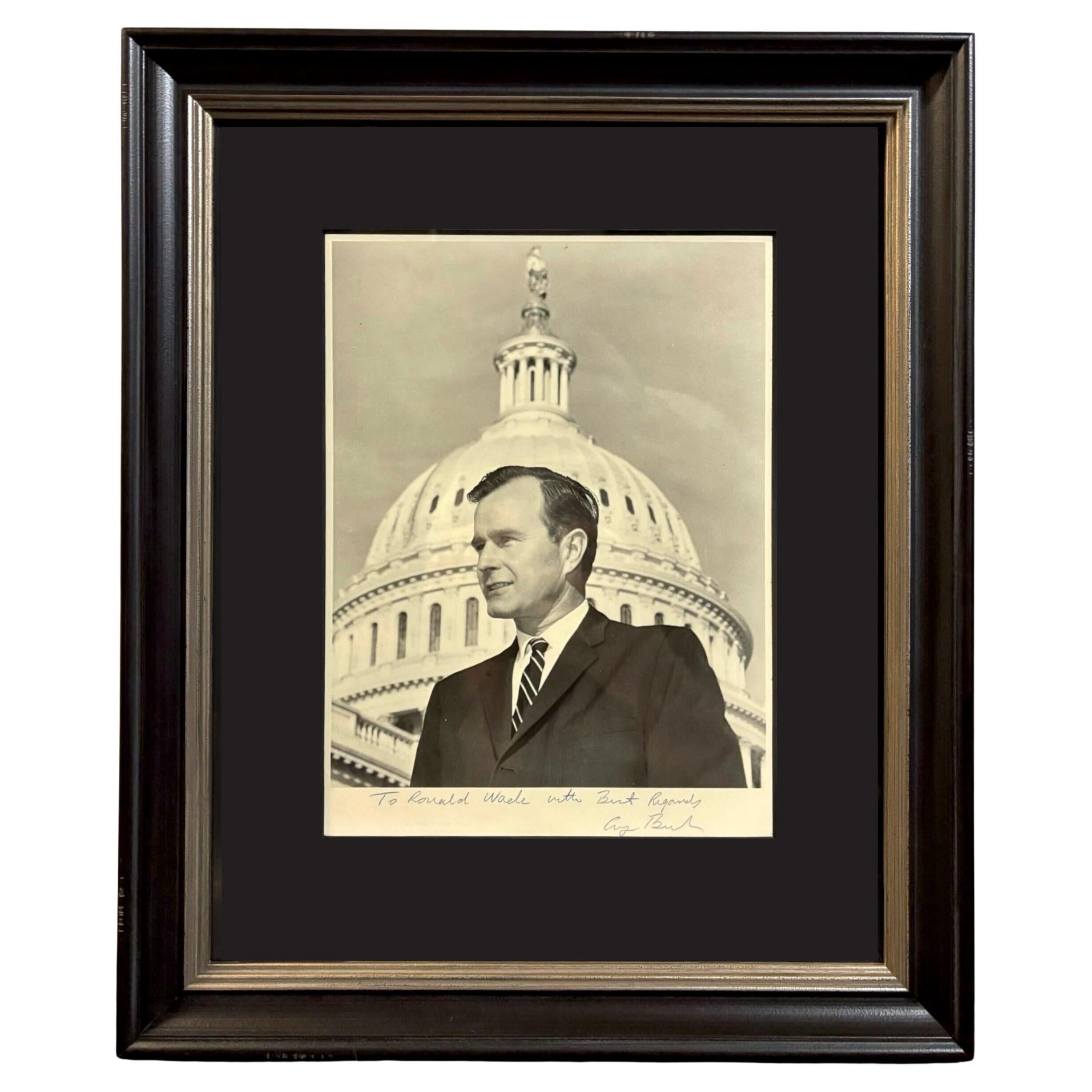 Congressman George Bush Signed Photograph For Sale