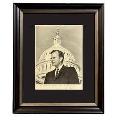 Congressman George Bush Signed Photograph