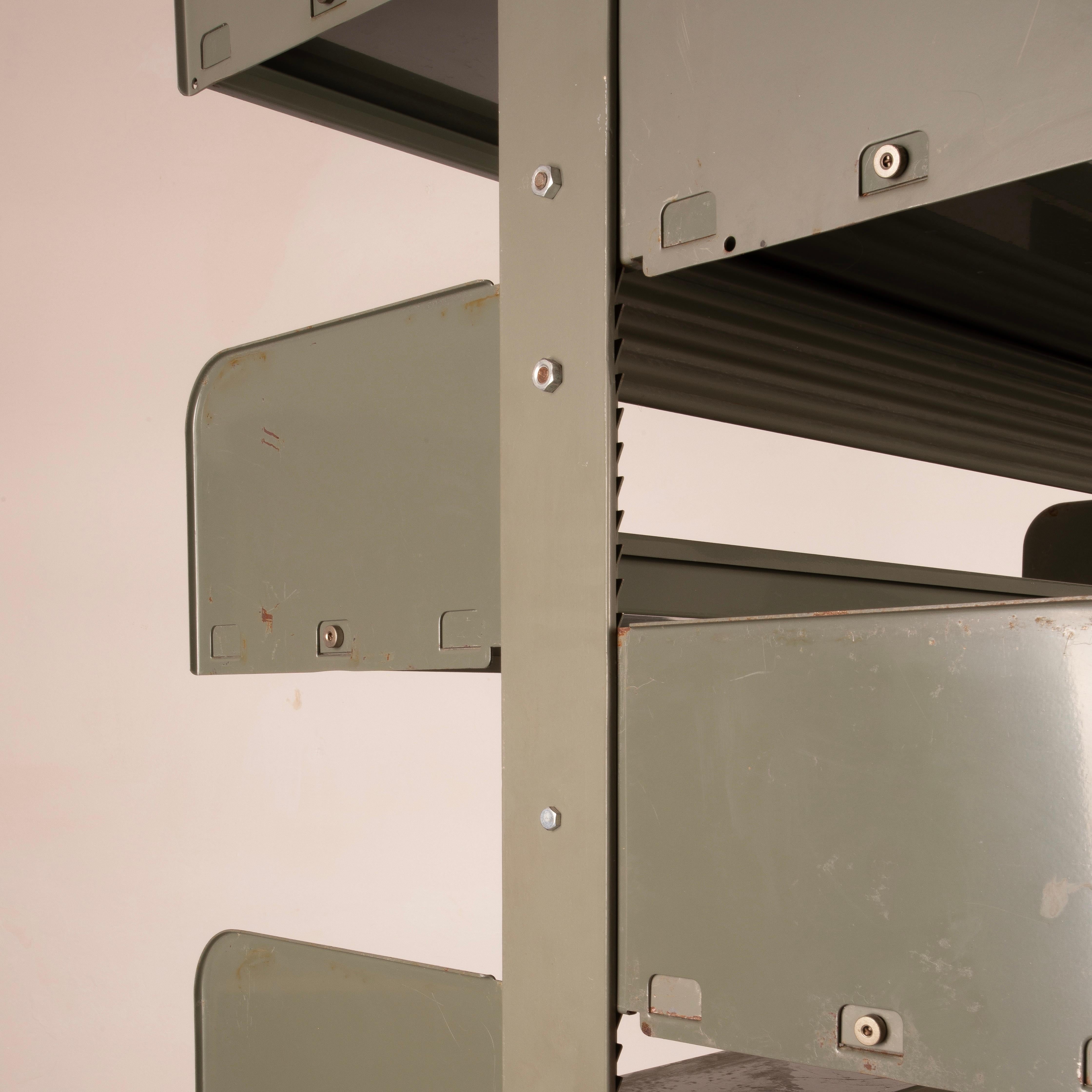 Congresso XL Bookcase produced by Lips Vago in the 1960s Set of 3 in vendita 9