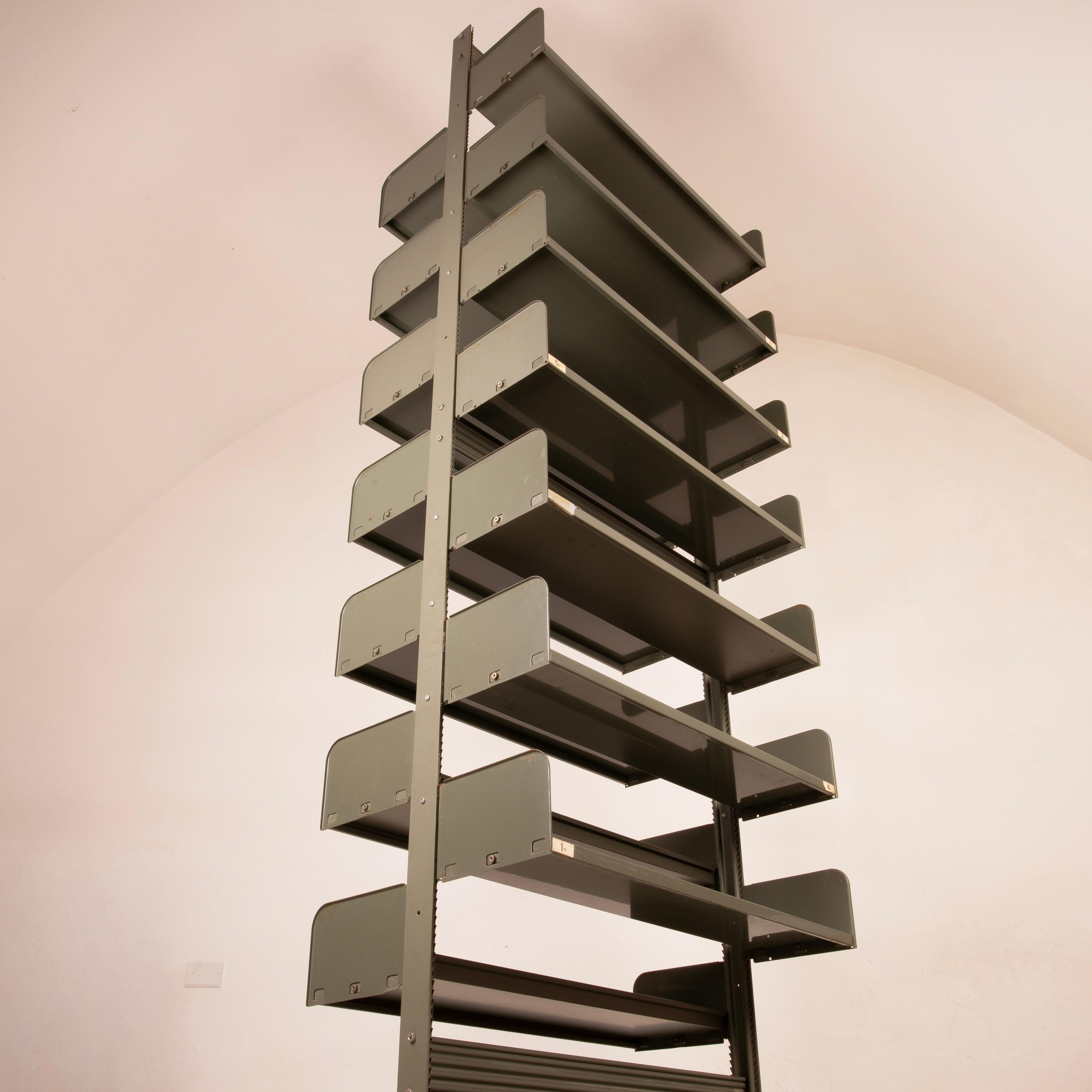 Congresso XL Bookcase produced by Lips Vago in the 1960s Set of 3 in vendita 10