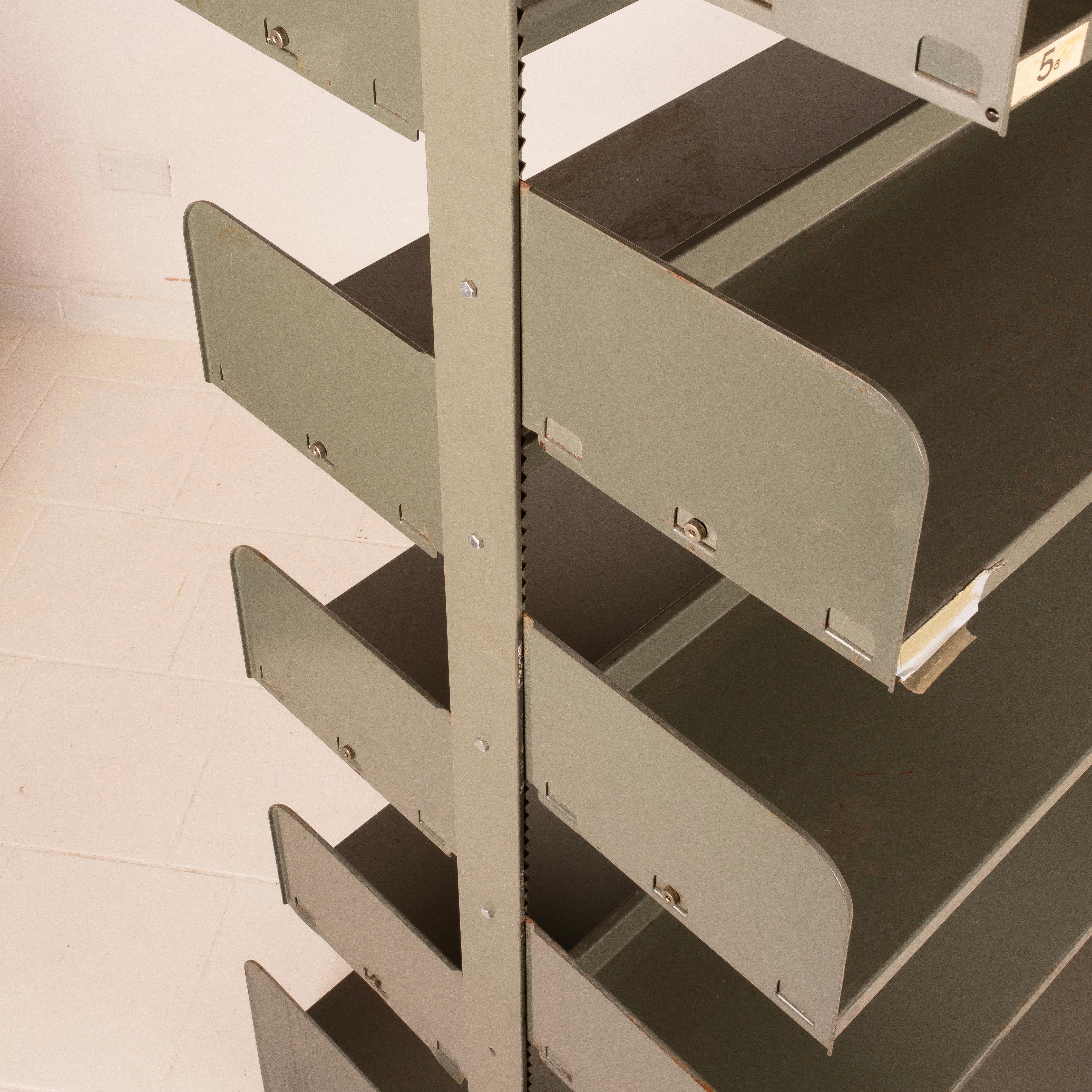 Congresso XL Bookcase produced by Lips Vago in the 1960s Set of 3 in vendita 12