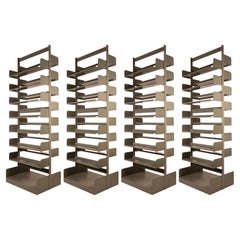 Congress XL Bookcase produced by Lips Vago in the 1960s Set of 4