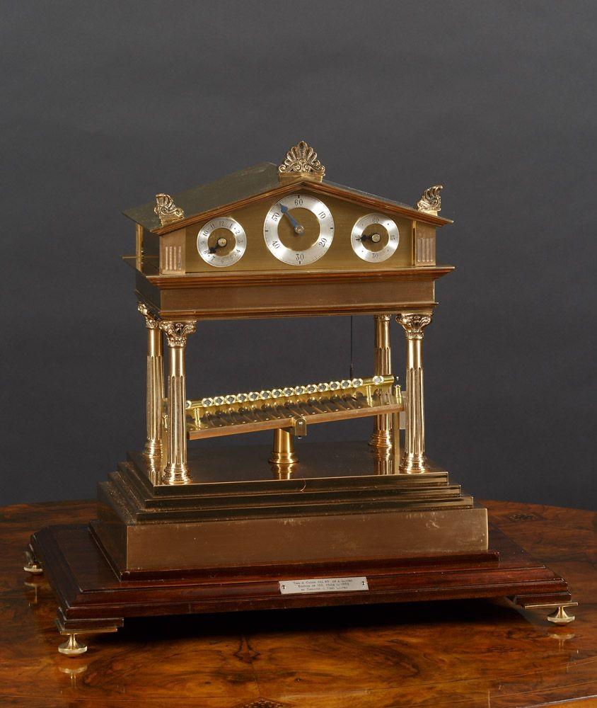 Congreve Rolling Ball Clock
 
Sir William was born in 1772 and died in 1828, son of General Sir William Congreve, 1st Baronet. He was a Tory member of parliament who immersed himself in inventing at the Royal Arsenal. Pioneering the development