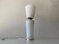 Conic Design Hand Blown Murano Glass Luxurious Large Table Lamp, 1960s, Germany