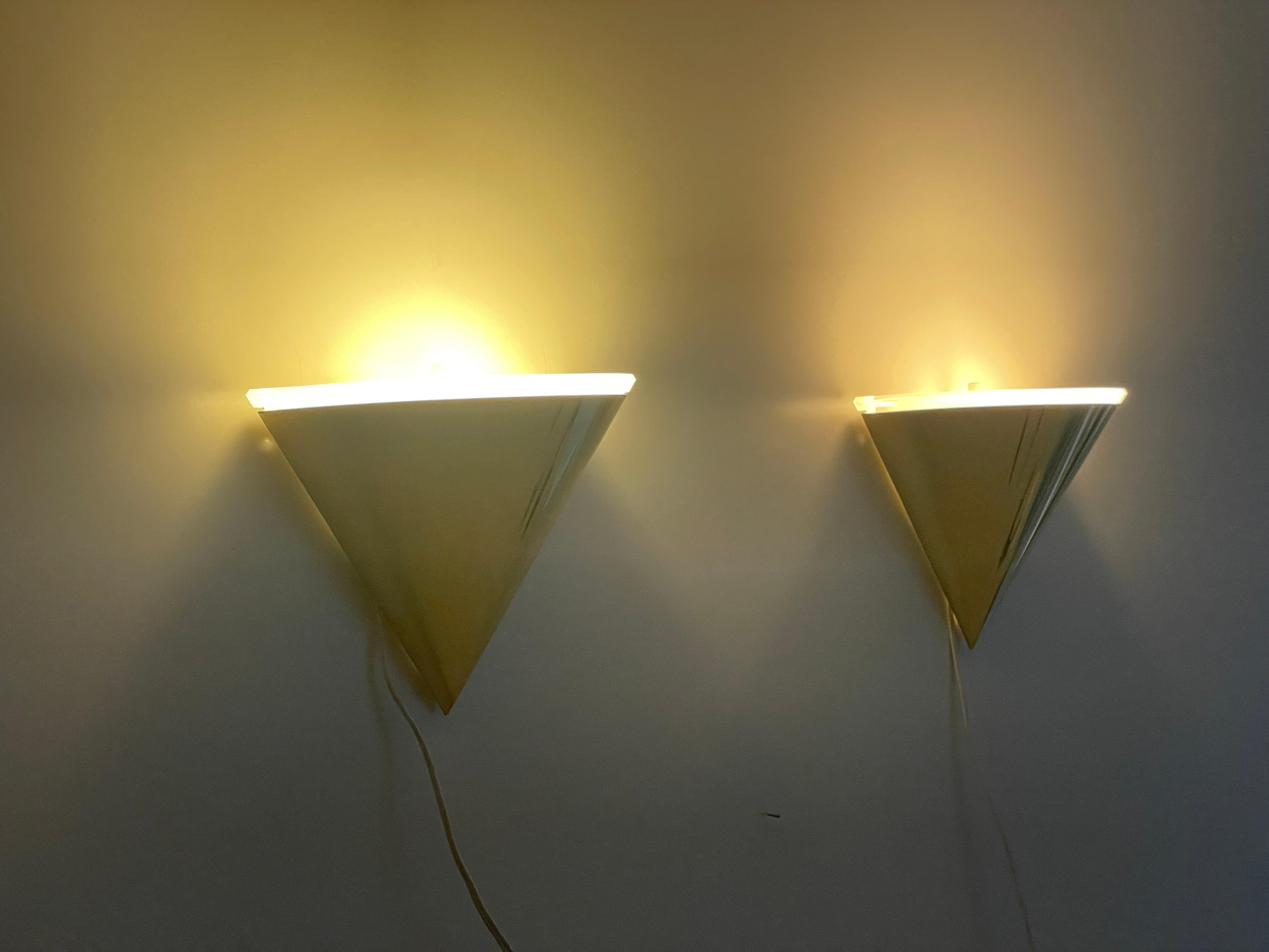 Coppia di lampade coniche di Limburg, anni '70, Germania in vendita 2