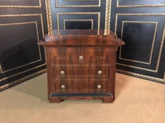 Conical Commode Chest of Drawers / shelve in the antique Biedermeier Style