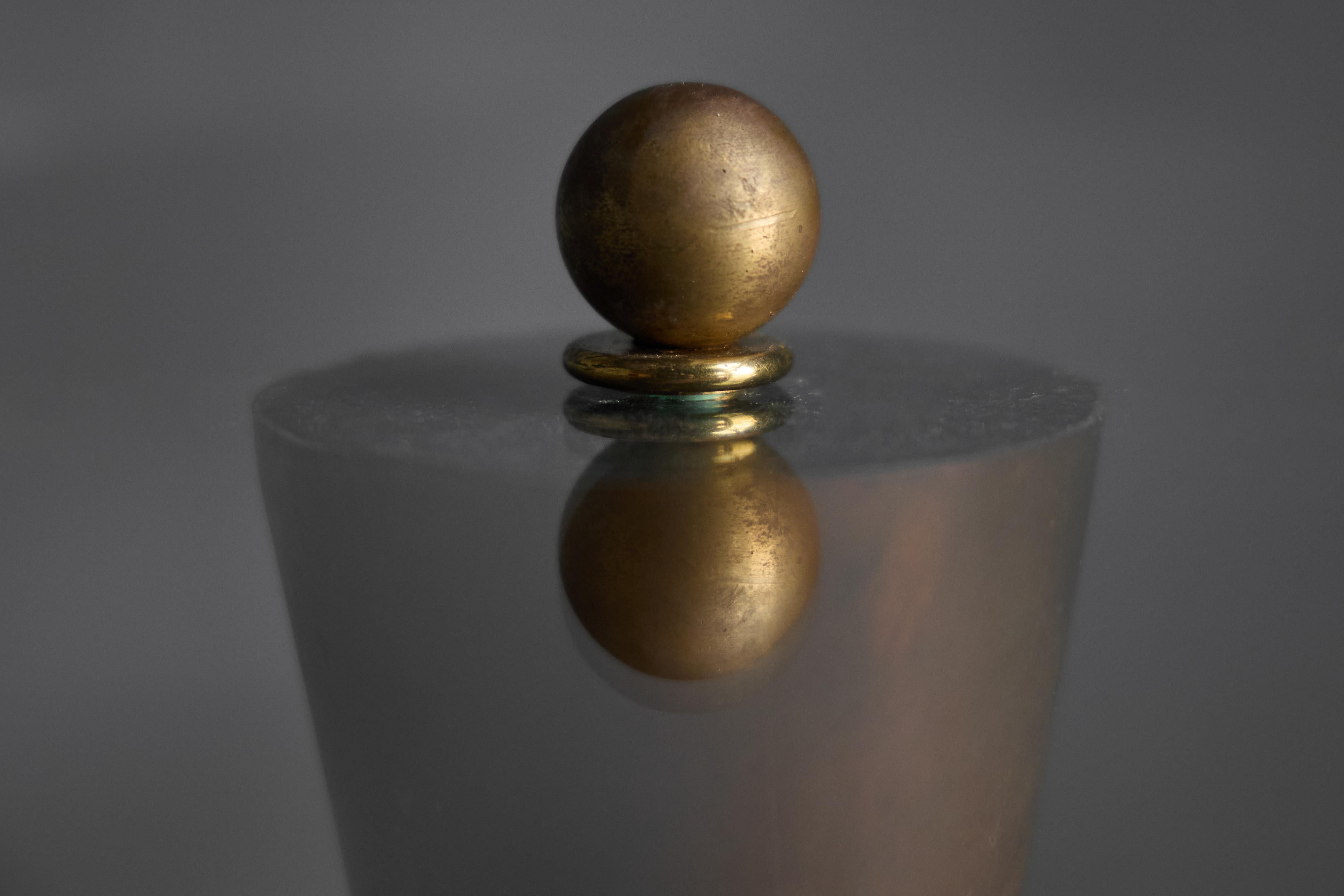 Late 20th Century Conical Copper Side Table, France, 1970s For Sale