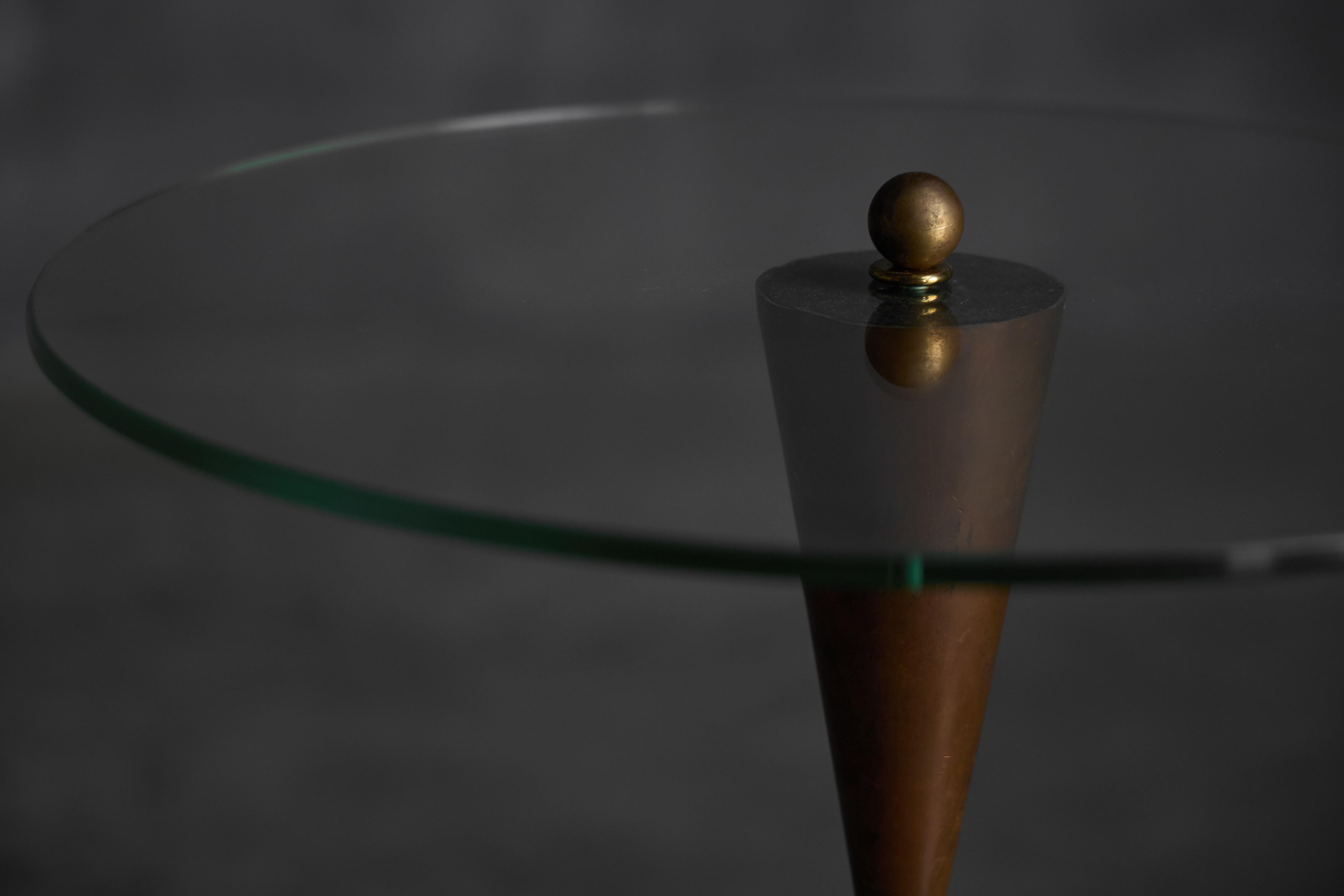 Conical Copper Side Table, France, 1970s For Sale 2