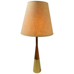 Conical Mid Century Table Lamp by Thurston