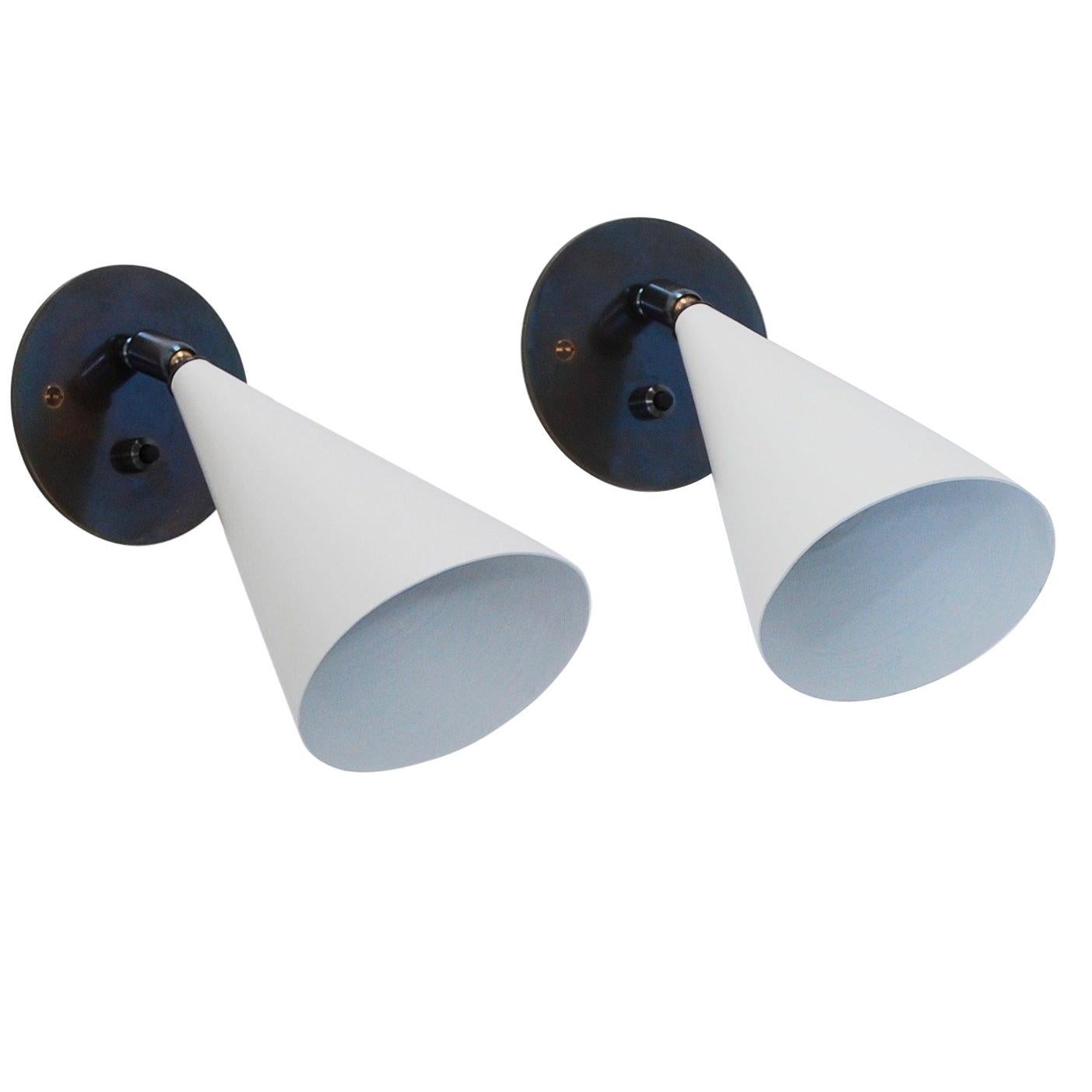 Conical Spot Sconce