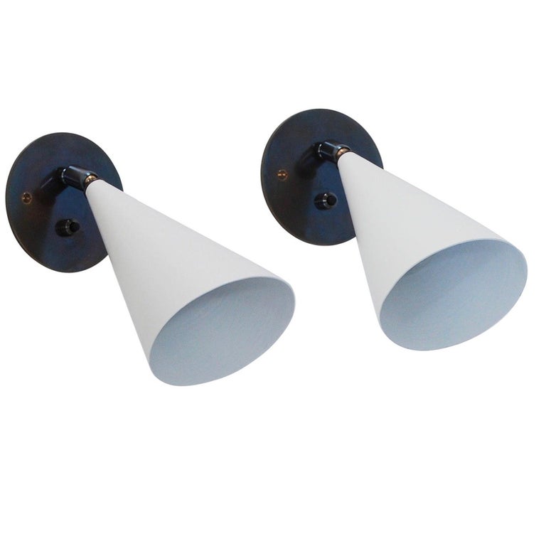 Conical Spot Sconce For Sale