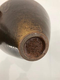 Conical vase by Robert Deblander