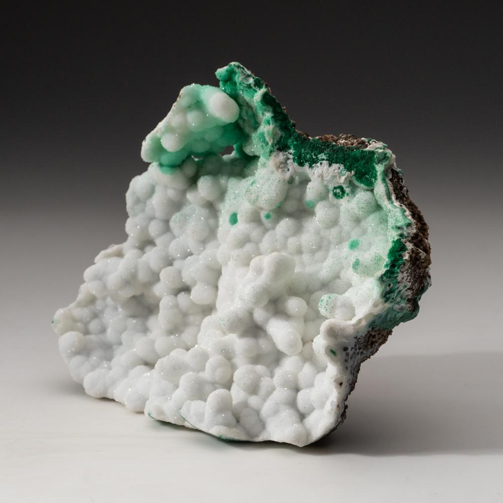 18th Century and Earlier Conichalcite with Quartz from Namibia For Sale