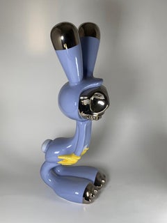 Coniglieschio Ceramic Sculpture by Massimo Giacon for Superego Editions, Italy