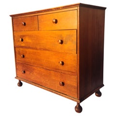 Connant Ball Revival 5 Drawer Low Chest Nice Legs