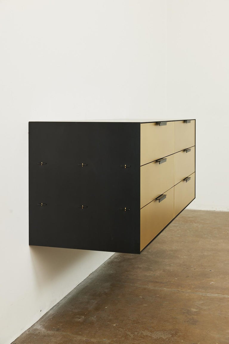 Connect Floating Dresser For Sale at 1stDibs | black floating dresser, wall  mounted dresser, floating dresser ideas