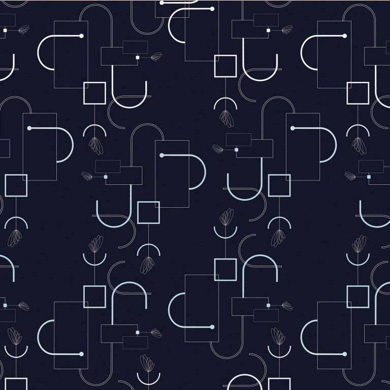 Connect Wallpaper For Sale at 1stDibs
