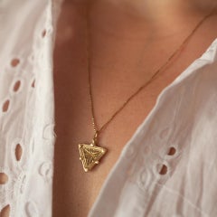 Connected To Source Charm in 14K Gold & Diamonds by Anastassia Sel Jewelry