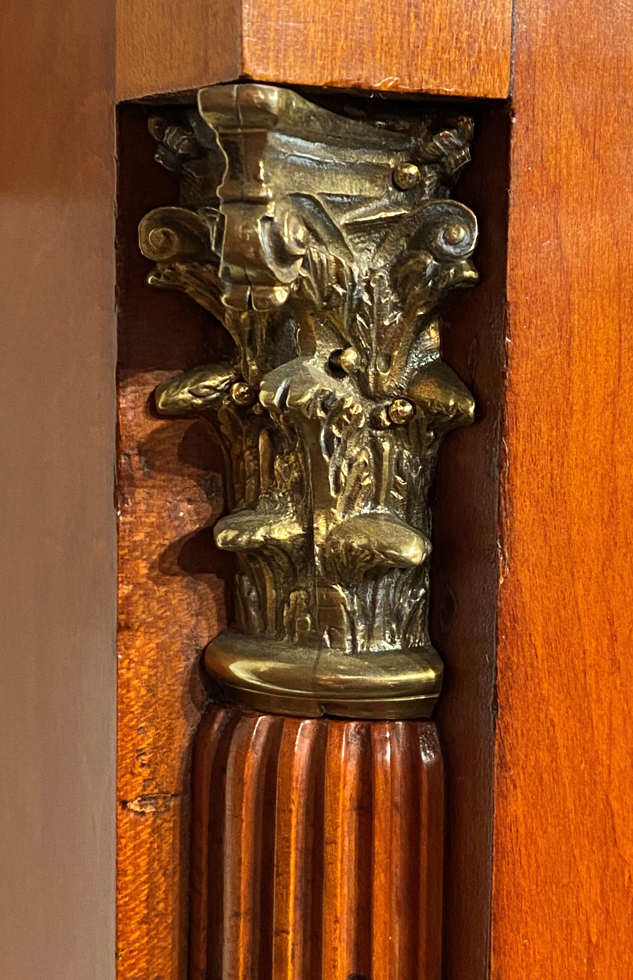 Connecticut Cherry Wood Tall Case Clock, with Chase-Plummer Family Provenance 11