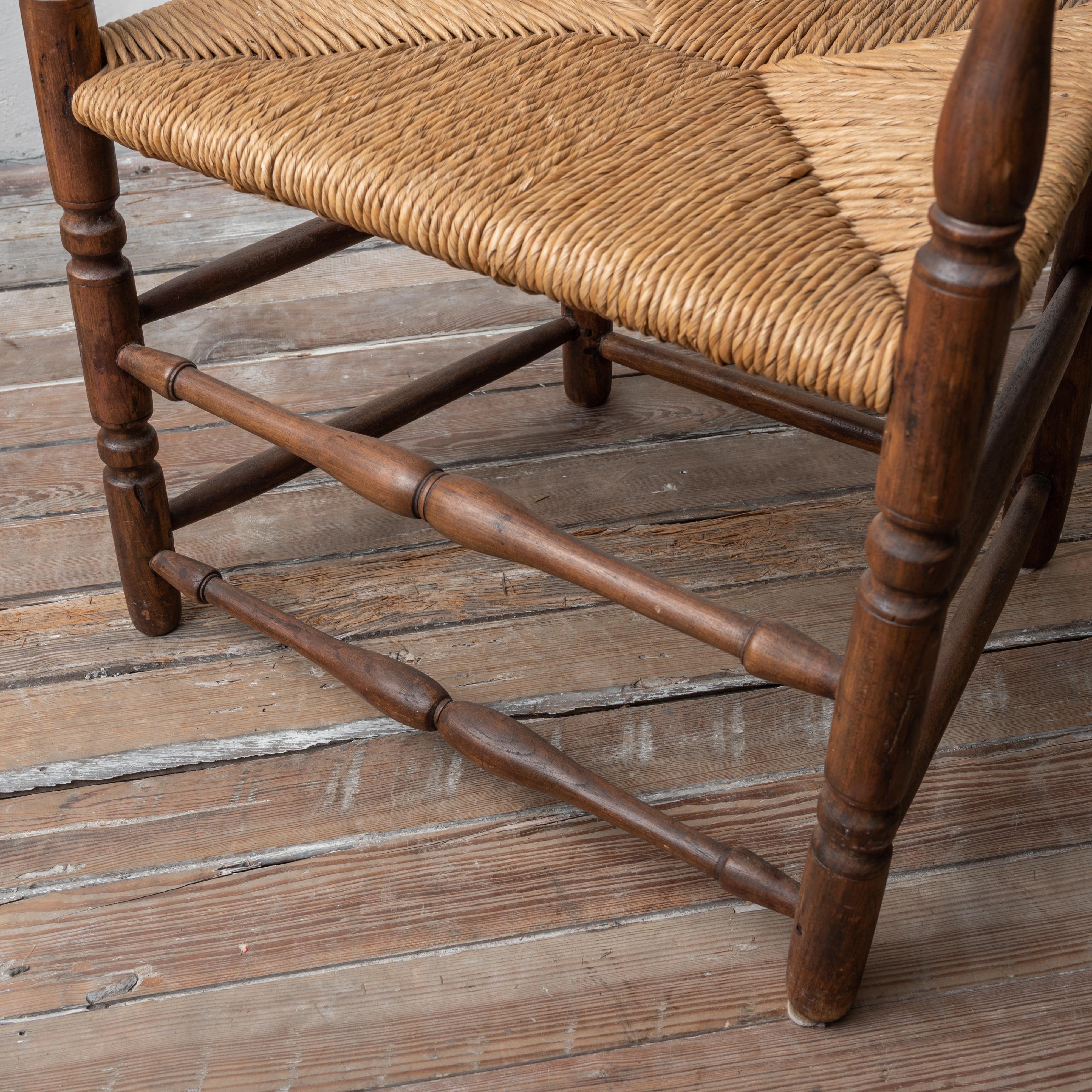 Connecticut William & Mary Armchair, 18th Century For Sale 6