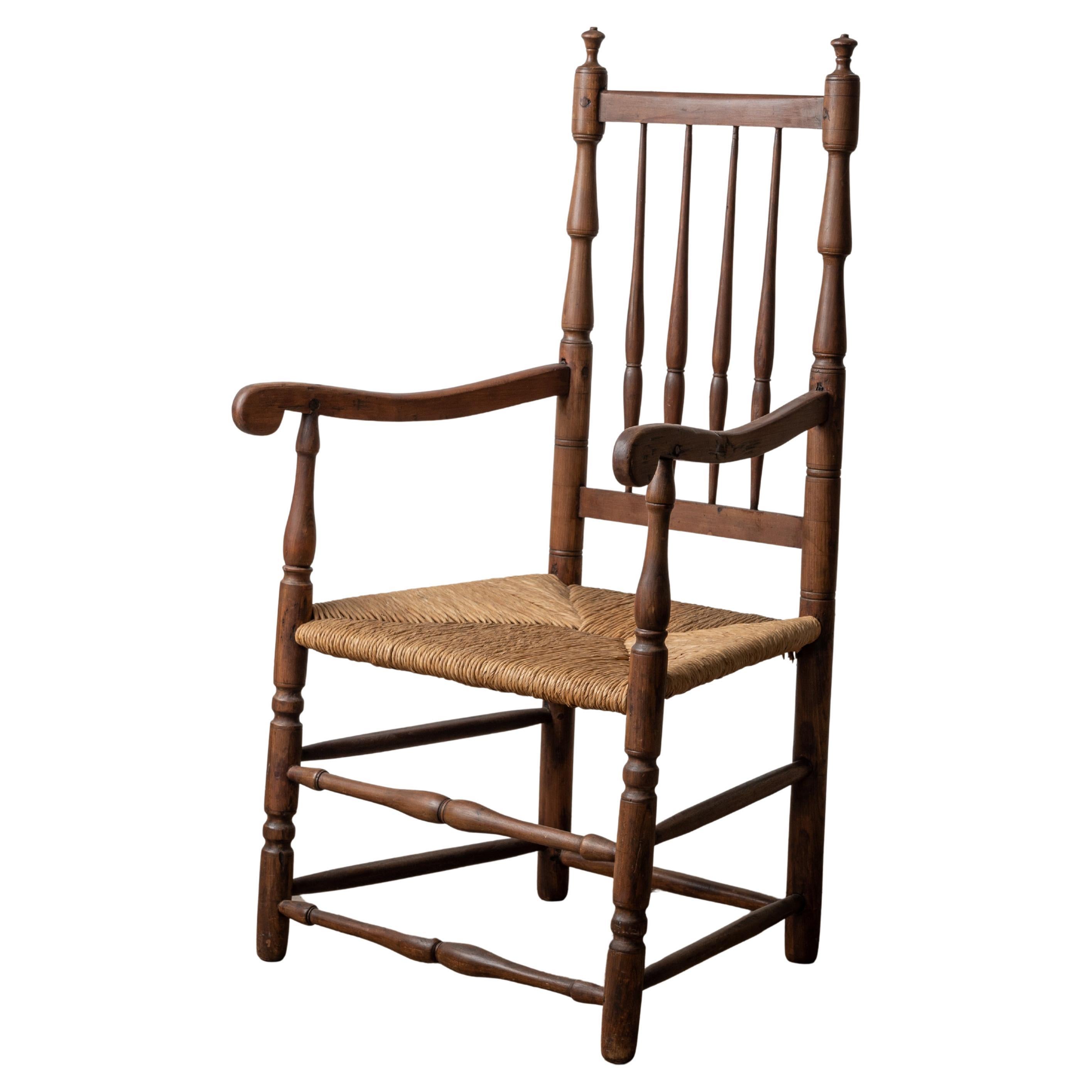Connecticut William & Mary Armchair, 18th Century