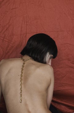 Collier de chaîne en or Connecting The Connected par Oblik Atelier A