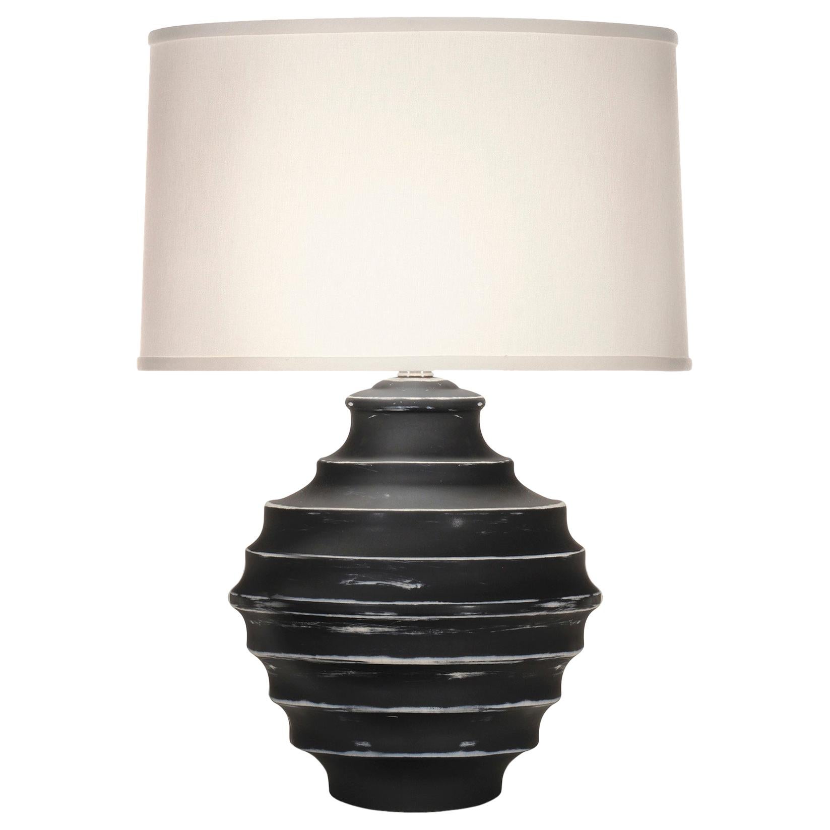 Connerly Table Lamp in Black by CuratedKravet