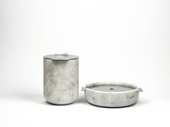 Connessioni Remote, Sculptures in Marble and Steel