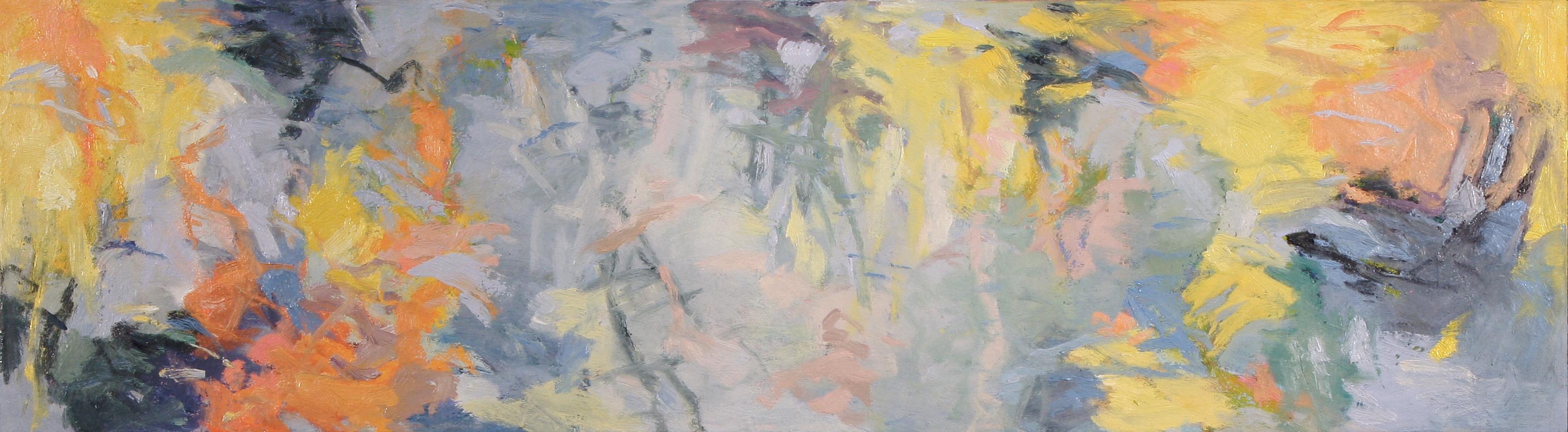 SKY A MUSE FOR THE SEA II (2) Oil on Canvas Abstract Expressionism 34x34 Framed For Sale 7