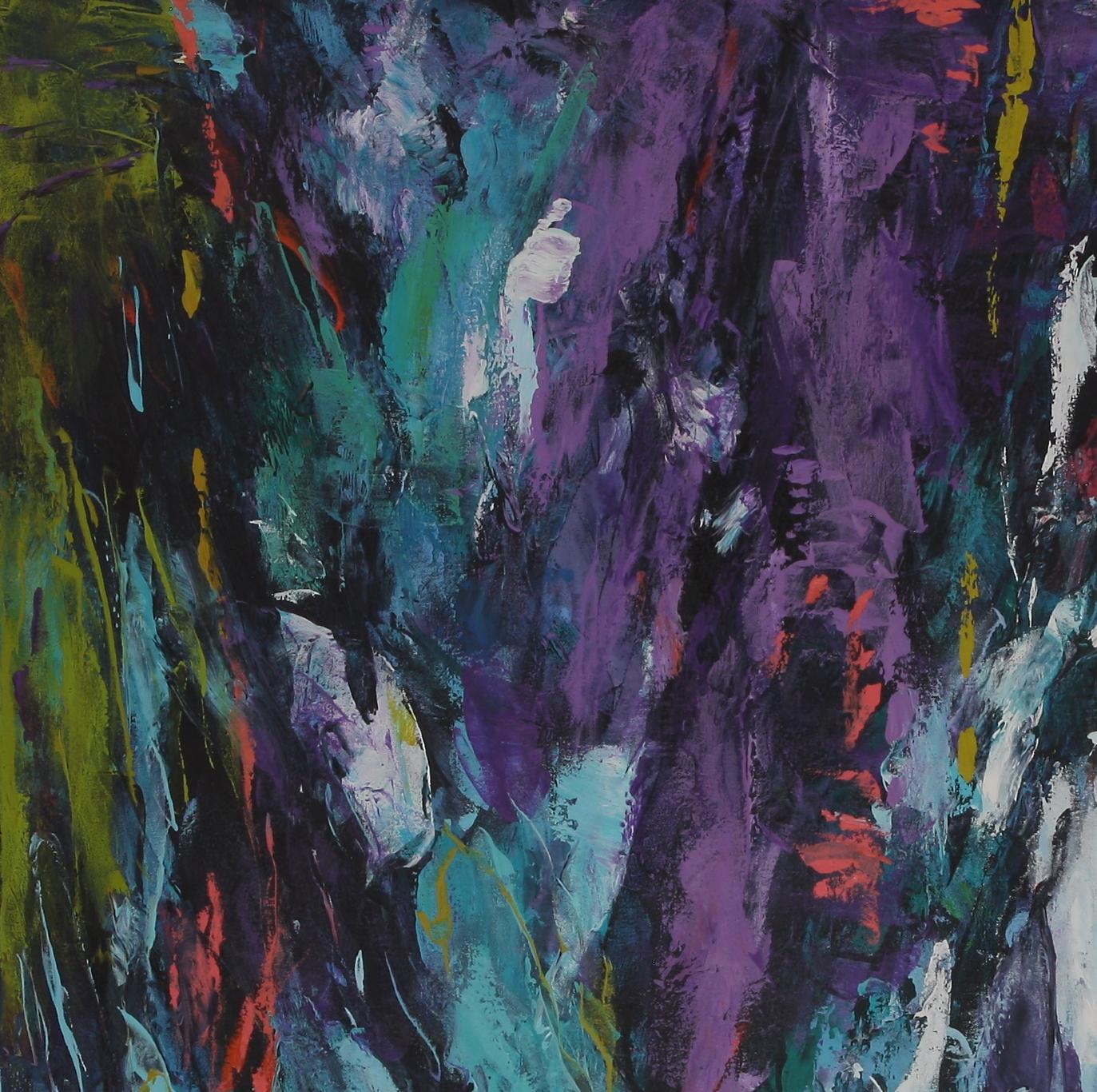  Sky a Muse for the Sea I I employs exuberant impassioned colors laid on a canvas in an Abstract style. Also shown are other available works available works available on 1stdibs by Connie Connally ranging in various sizes. 

The artist finds