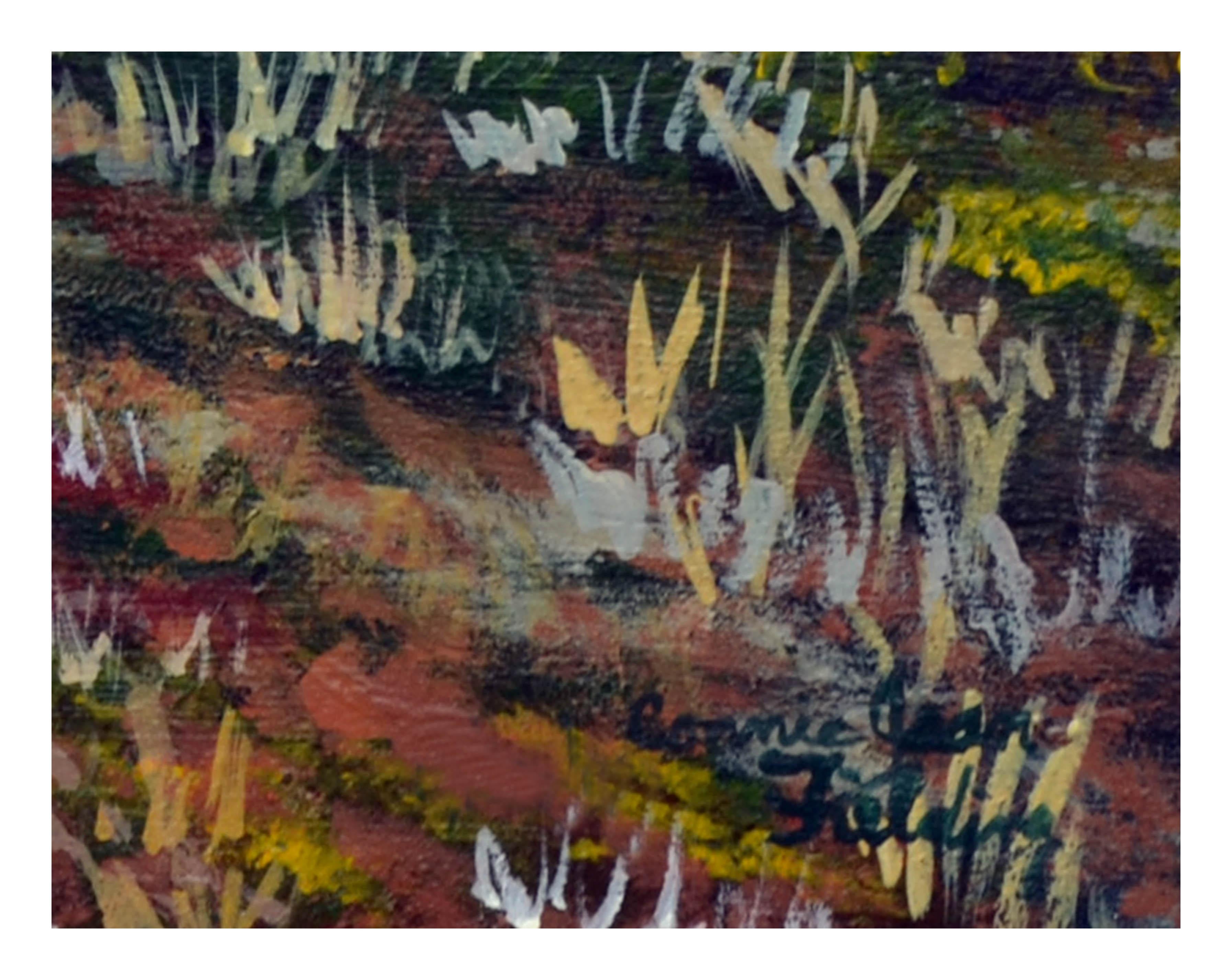 Paisaje de época -- Campo de flores silvestres en flor en venta 4