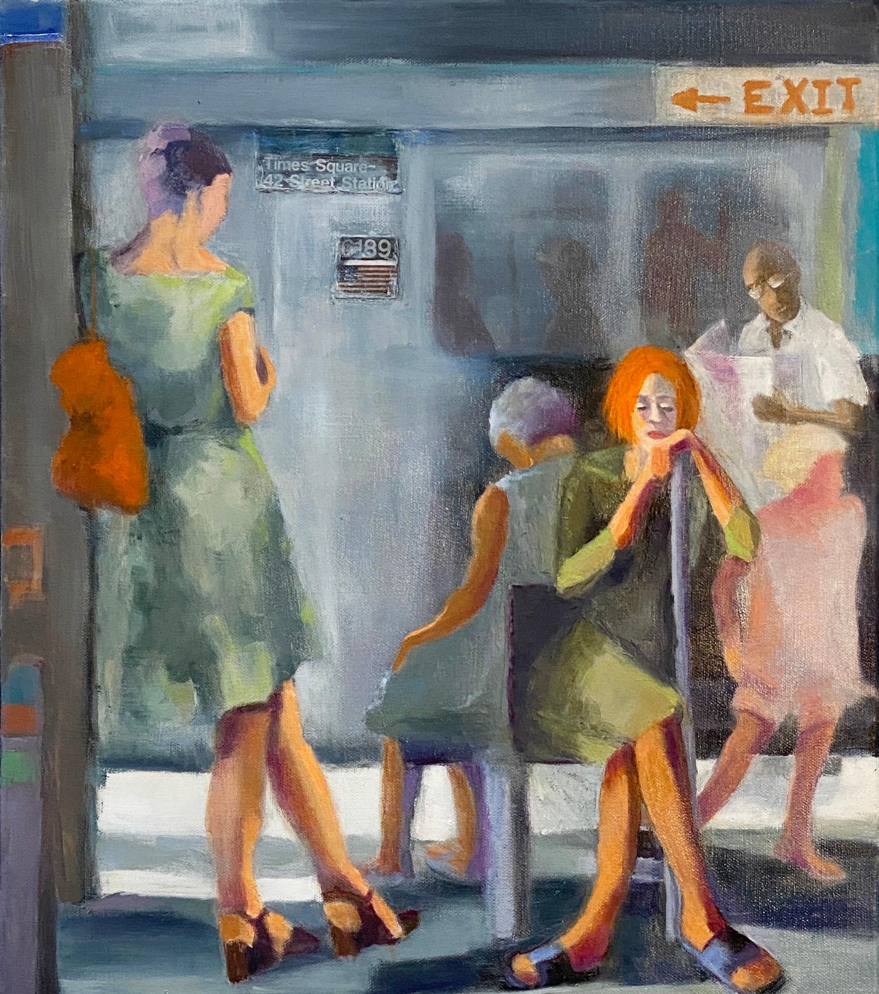 Connie Millholland Figurative Painting - Anywhere, Oil Painting