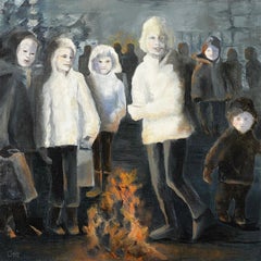 Children, Oil Painting