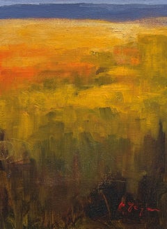 "Sin título" Pintura original de paisaje abstracto