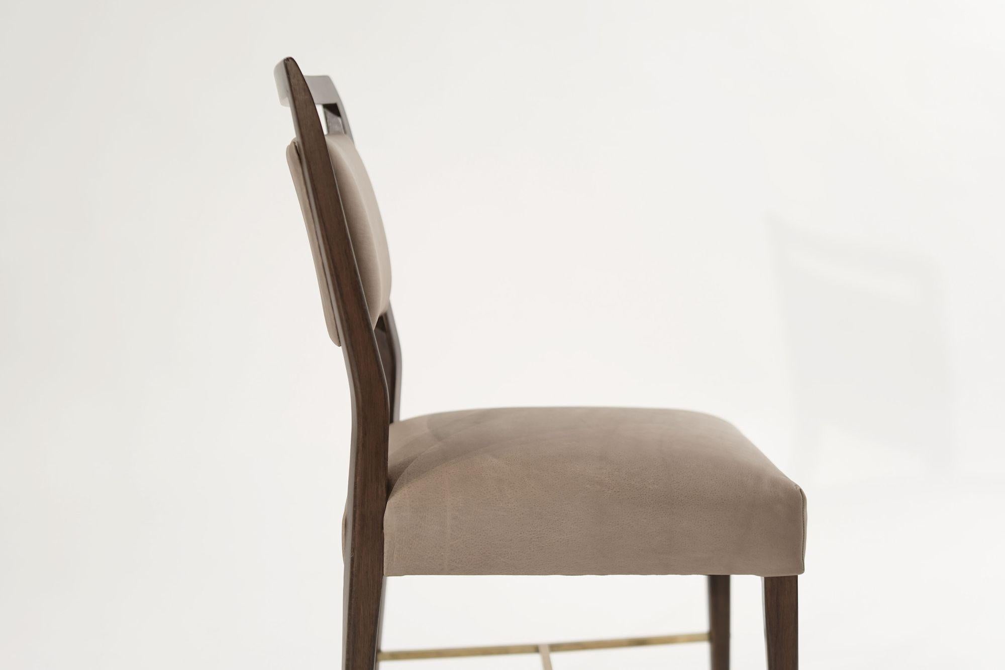 Brass Connoisseur Collection Side Chair by Paul McCobb, C. 1950s For Sale