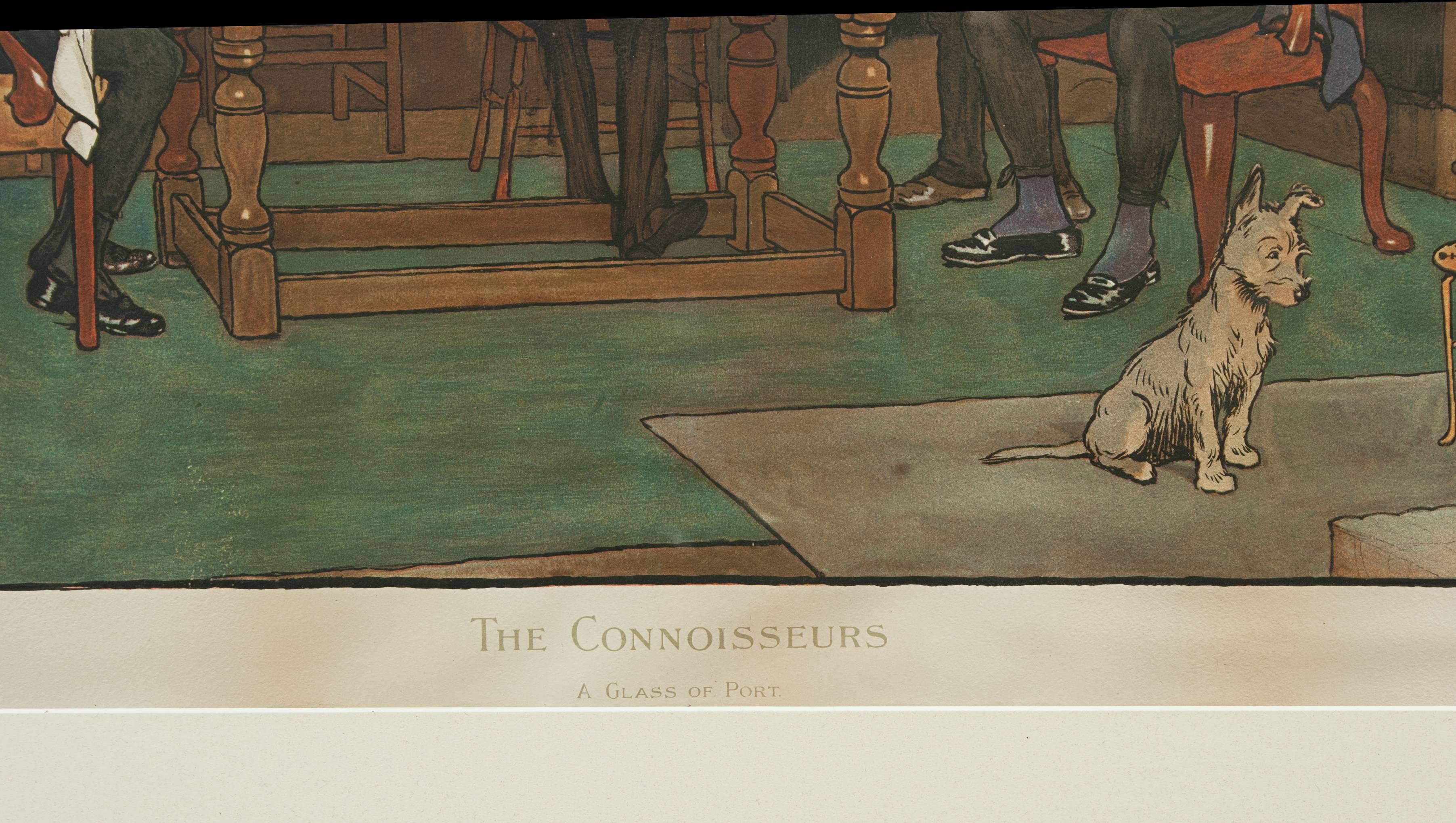 Early 20th Century Connoisseurs by Cecil Aldin