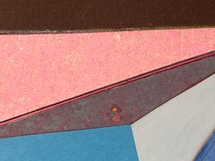 Conny Goelz Schmitt "Elsewhere in Space" Vintage Book Parts Sculpture