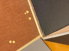 Conny Goelz Schmitt "Flaming Buttress" Scultura di parti di libro vintage