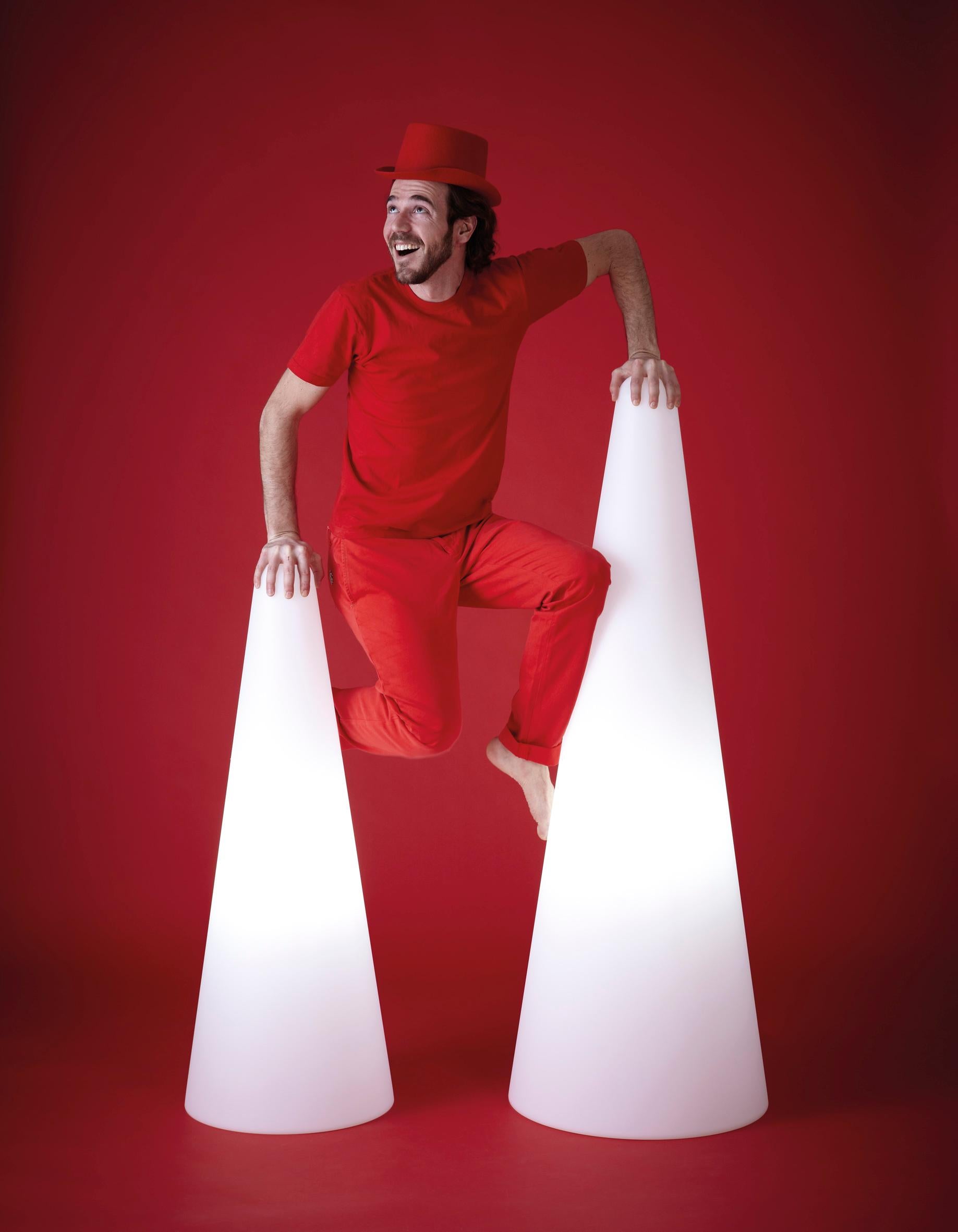 Other Cono Small Floor Lamp by SLIDE Studio For Sale