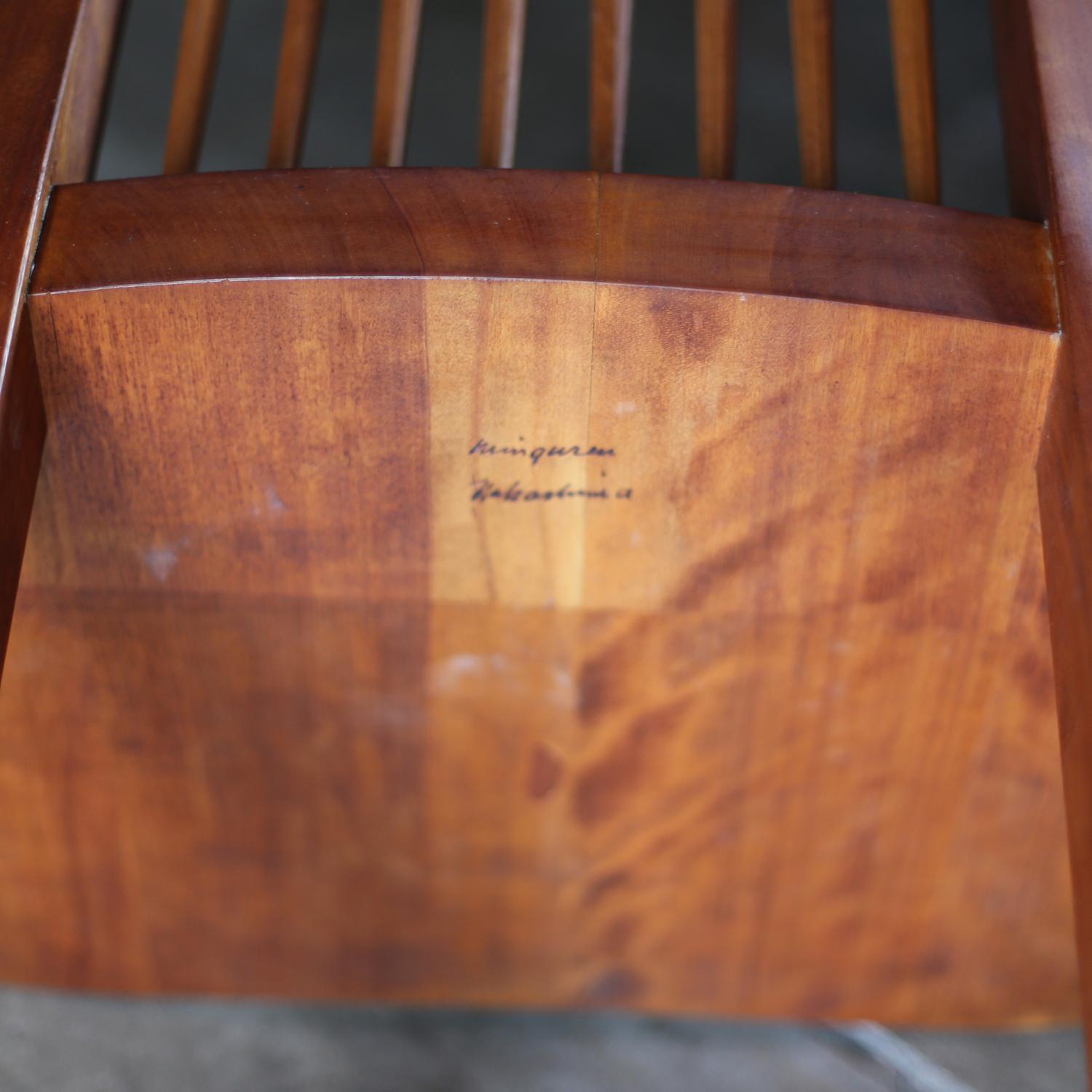 Woodwork Conoid Chair by George Nakashima