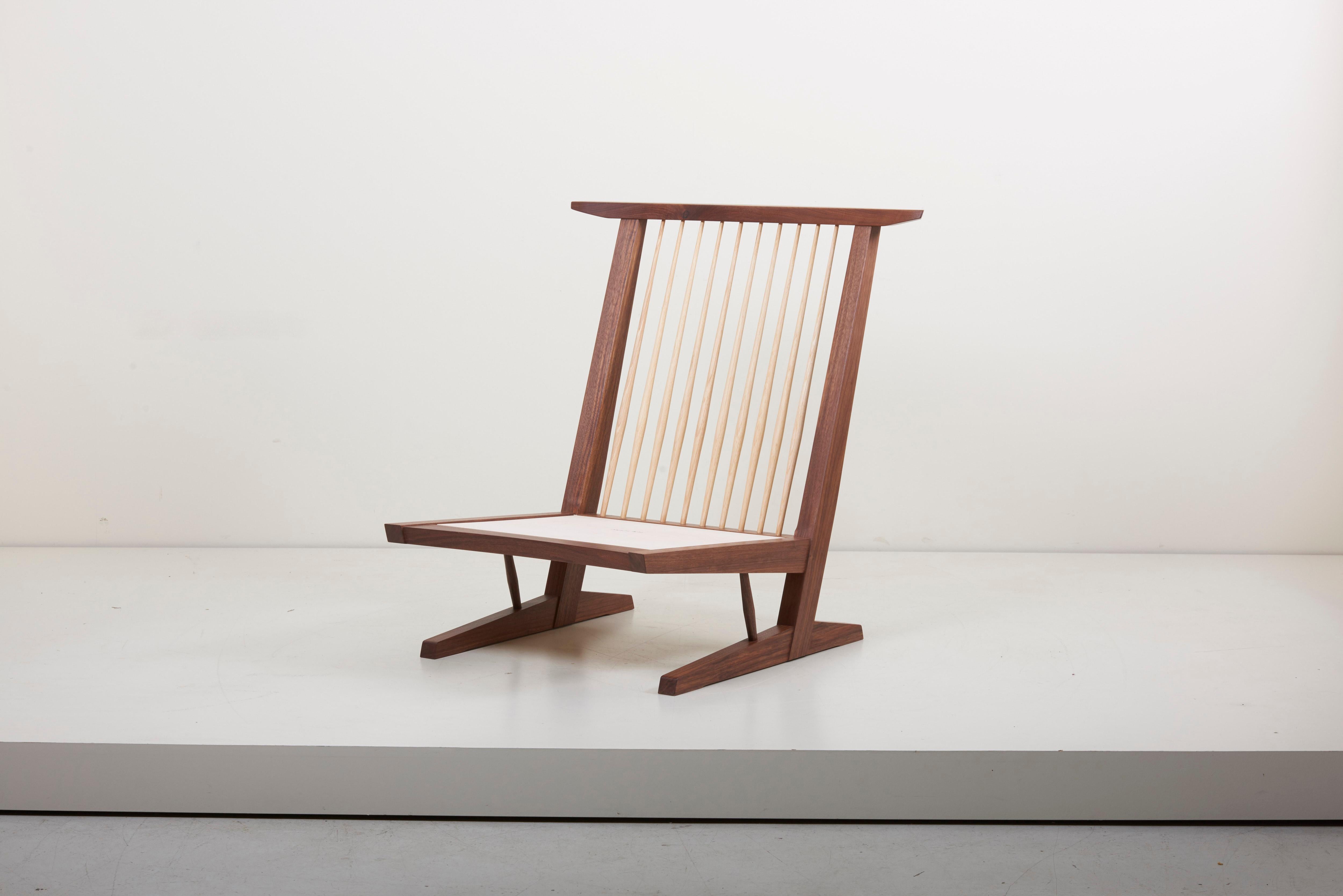 Conoid Lounge Chair by Nakashima Woodworkers 9