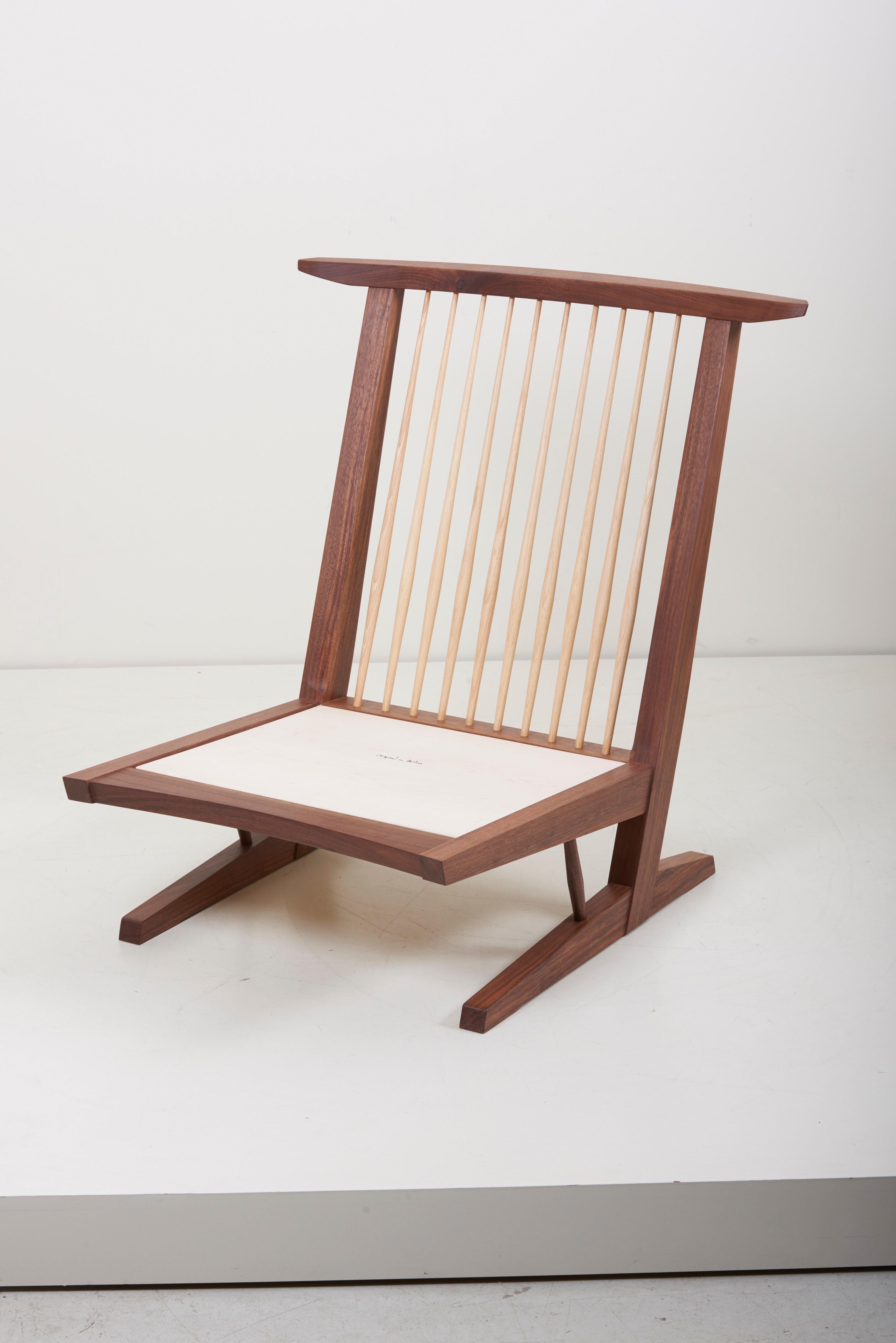 Conoid Lounge Chair by Nakashima Woodworkers 10
