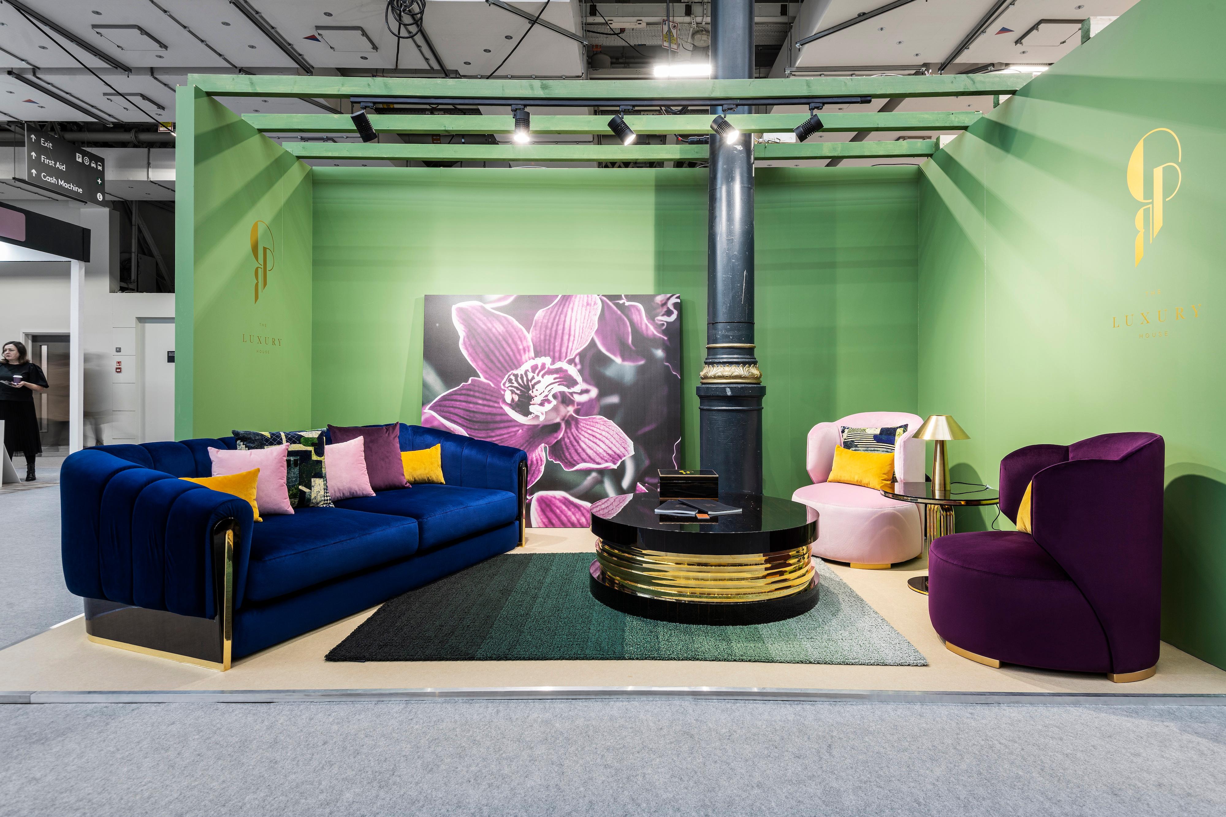 Art Déco Conquista Sofá in vendita