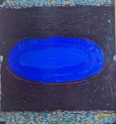 Untitled, Blue Oval